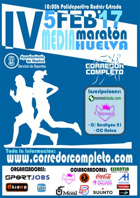 4ª Media Maratón de Huelva FINALIZADO @ Huelva