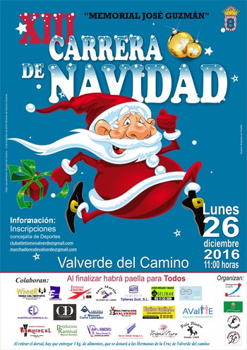 XIII Carrera de Navidad. Valverde del Camino